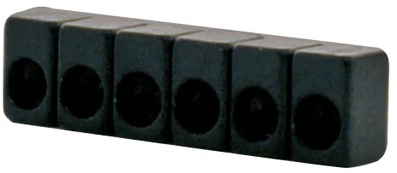 Floyd Rose FRXSLIBBP - FRX String Lock Insert Blocks (6 pcs) - Black