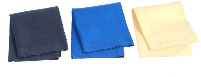 Music Nomad Suede Polishing Cloth 3 Pack
