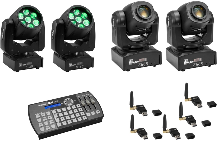 Eurolite Wireless Moving Head Set