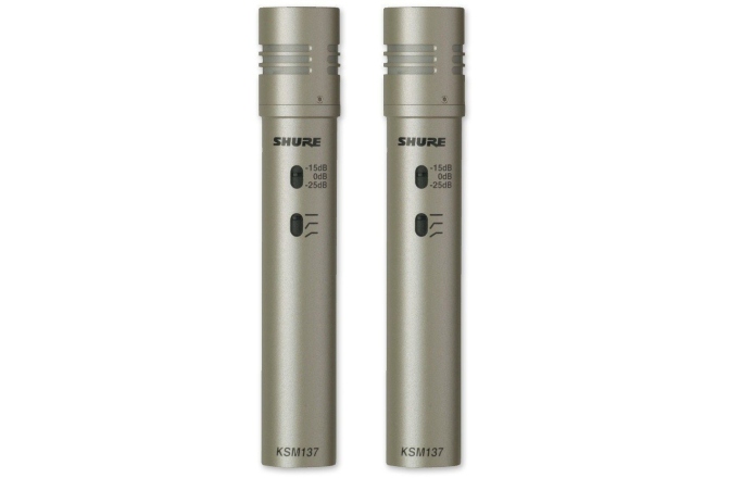 Set microfoane condenser Shure KSM137 SL Stereo