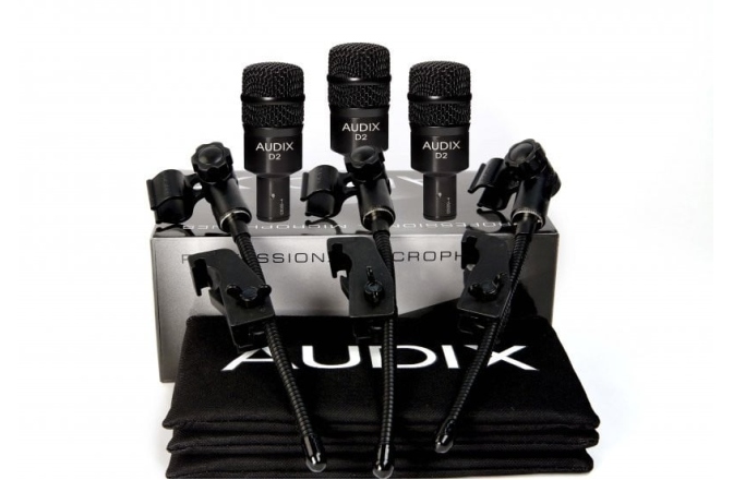 Set microfoane de instrumente<br /> Audix D2 Trio