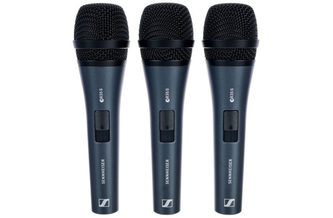 Set microfoane vocale Sennheiser e835-S 3Pack