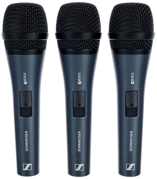 Sennheiser E835 S 3Pack