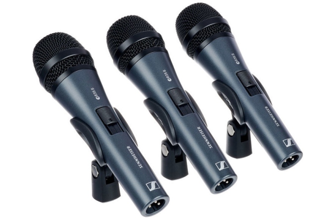 Set microfoane vocale Sennheiser e835-S 3Pack