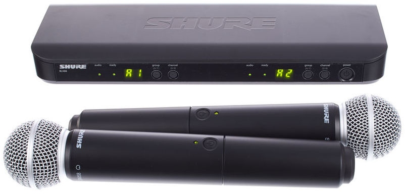 Shure BLX288 / SM58 H8E