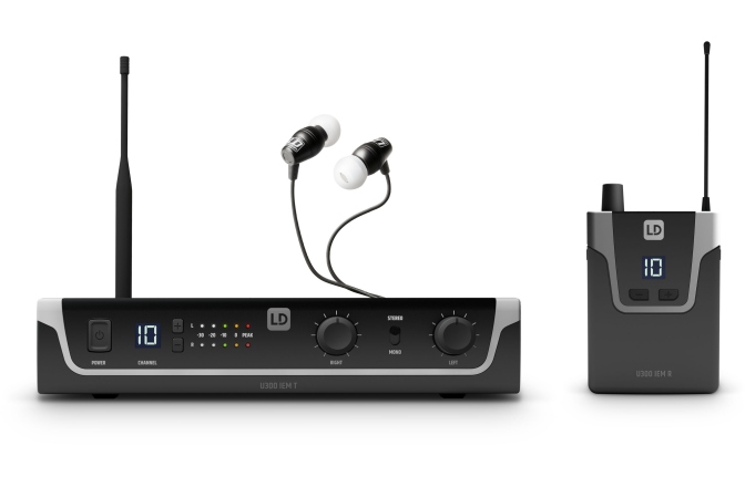 Set monitorizare in-ear LD Systems U306 IEM HP