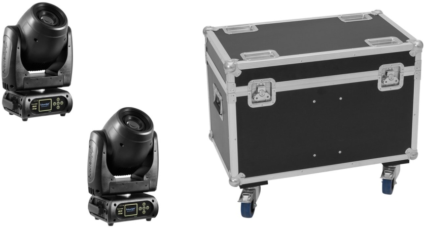 Eurolite Set 2x DMH-80 LED Spot + Case