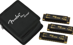 Set Muzicuțe Fender Blues DeVille Harmonica Pack of 3 with Case