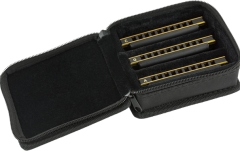 Set Muzicuțe Fender Blues DeVille Harmonica Pack of 3 with Case