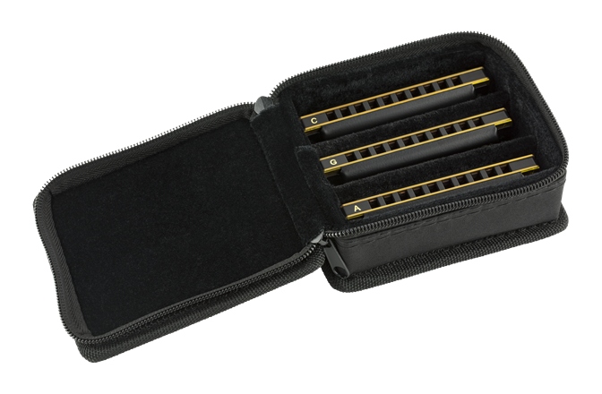 Set Muzicuțe Fender Blues DeVille Harmonica Pack of 3 with Case