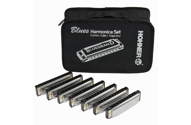 Set muzicute Hohner Blues Harmonica Set