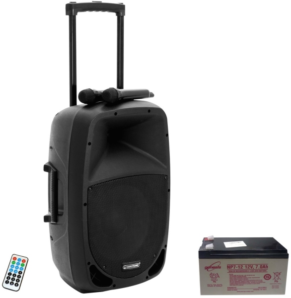 Omnitronic Set MES-15BT2 + baterie
