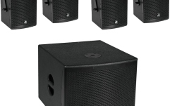 Set OMNITRONIC MOLLY-12A Subwoofer activ + 4x MOLLY-6 Top negru Omnitronic Set -12A Subwoofer activ + 4x MOLLY-6 Top negru
