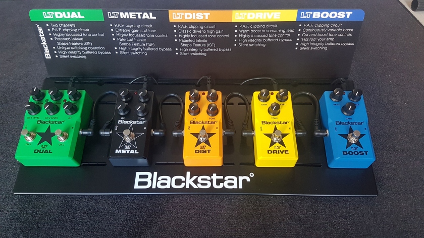 BlackStar LT Pedal Board