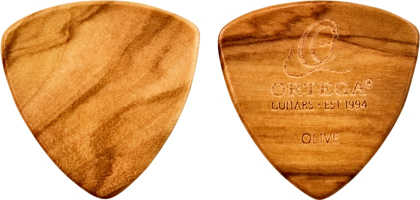 Ortega olive wood picks XL - flat / 2pc pack