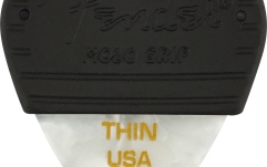 Set pene cu manșon Fender Mojo Grip Picks Celluloid Thin 3-Pack White Moto