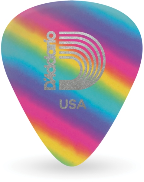 Daddario Rainbow Celluloid 10 pack Light