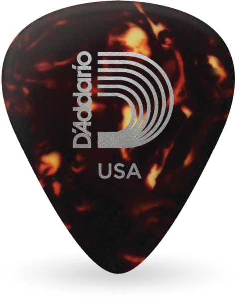 Daddario Shell-Color Celluloid 10 pack Extra Heavy