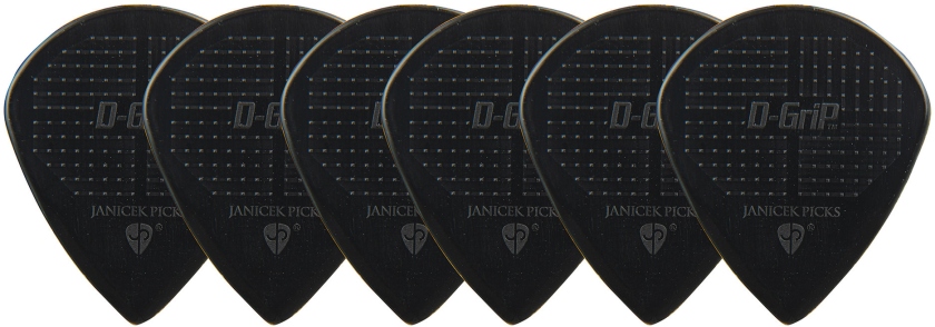 Janicek Picks Janicek Nylonpicks 1,40 negru set 6