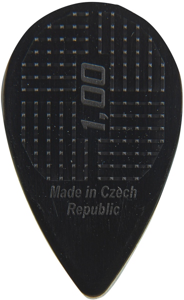 Janicek Picks Nylonpicks 1,00 negru set 6