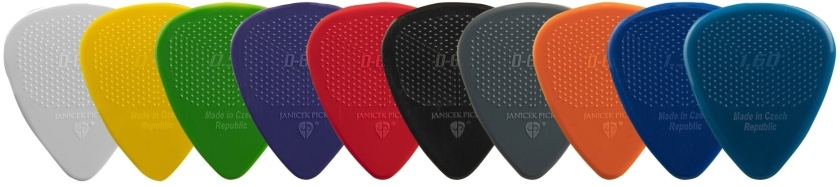 Janicek Picks Pana Janicek Nylonpicks 0,80 white coffee
