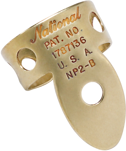 Daddario National Brass Finger Picks - 12 pack