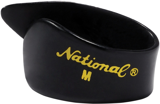 Set Pene pentru Deget Daddario National Medium Black - 12 pack