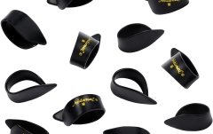 Set Pene pentru Deget Daddario National Medium Black - 12 pack