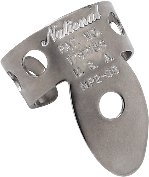 Daddario National Stainless Steel Finger Picks - 12 pack