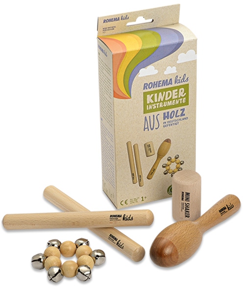 Rohema Kids Natural Percussion Set