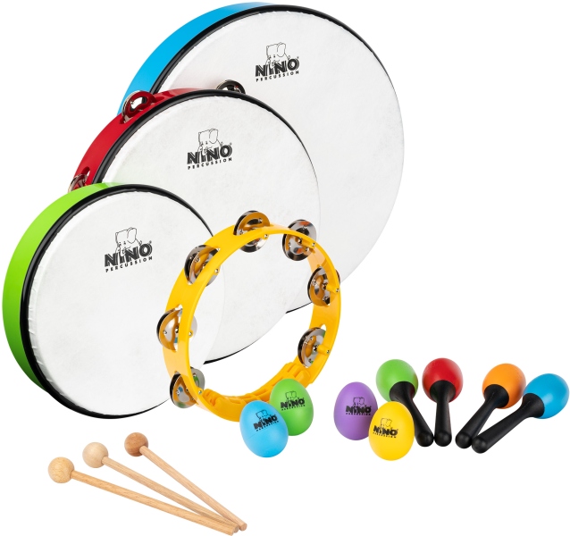 Nino Percussion Kids Mixed Rhythm Set - 12 Pcs.