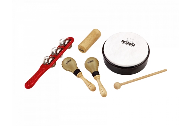 Set Percuții pentru Copii Nino Percussion Rhythm Assortment 5 pcs NINOSET1
