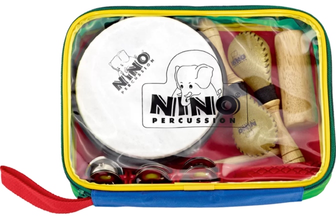 Set Percuții pentru Copii Nino Percussion Rhythm Assortment 5 pcs NINOSET1