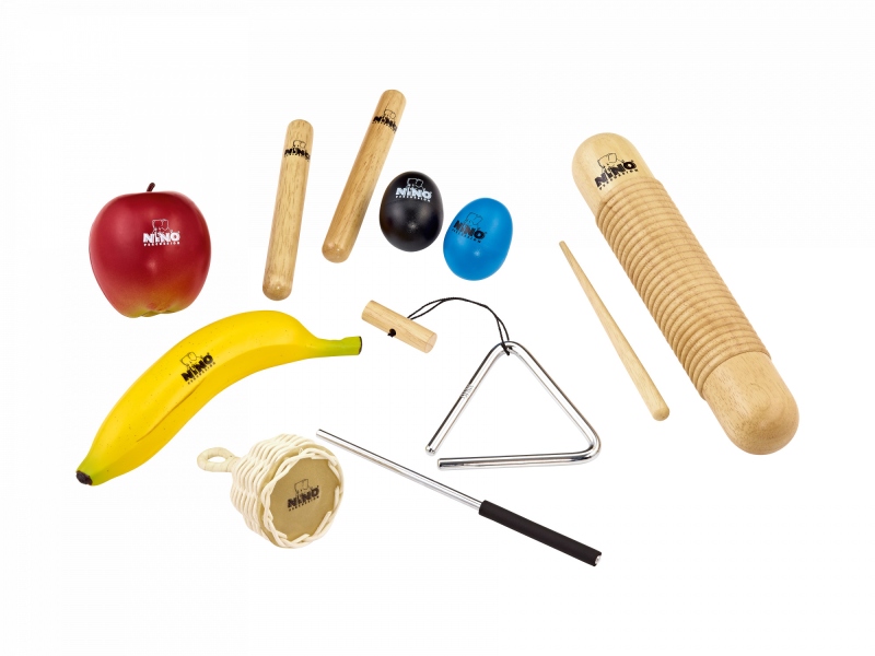 Nino Percussion Rhythm Assortment 7pcs