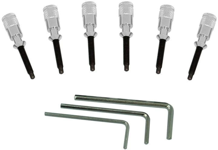 Floyd Rose FRHPSCP - Hollow Point Intonation System - Satin Chrome