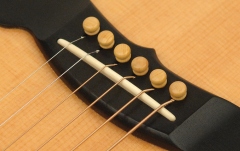 Set pini corzi și end pin Daddario Boxwood Bridge Pins with End Pin Set