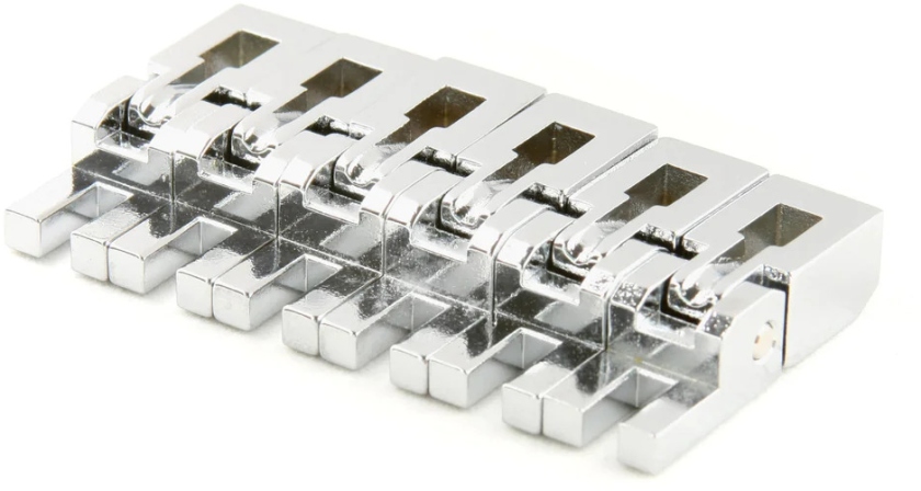 Floyd Rose  FR1BSSC - 1000 Series Saddle Set - Chrome