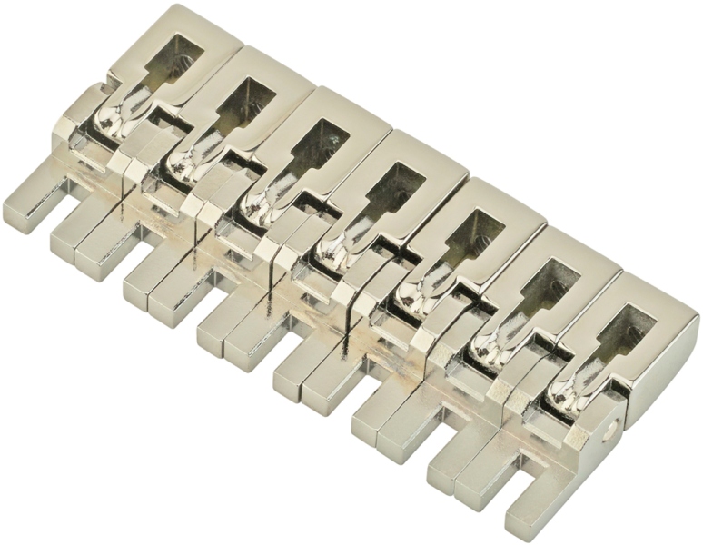 Floyd Rose FR7BSSNP - Original Saddle Set (7) - Nickel