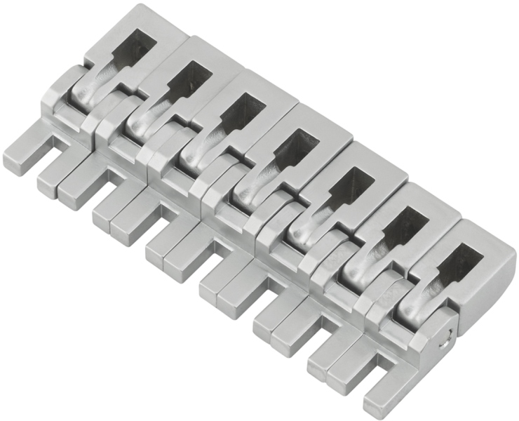 Floyd Rose FR7BSSSPP - Original Saddle Set (7) - Satin Pearl