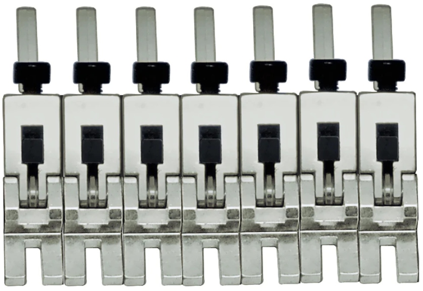 Floyd Rose FRP17BSSN - 1000 Series Pro 7-String Saddle Set - Nickel