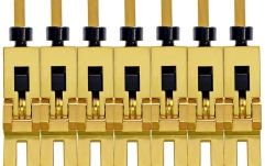 Set saddles Floydrose Floyd Rose  FRP17BSSSG - 1000 Series Pro 7-String Saddle Set - Satin Gold