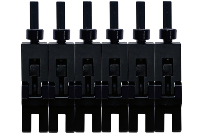 Set saddles Floydrose Floyd Rose  FRP1BSSSB - 1000 Series Pro 6-String Saddle Set - Satin Black