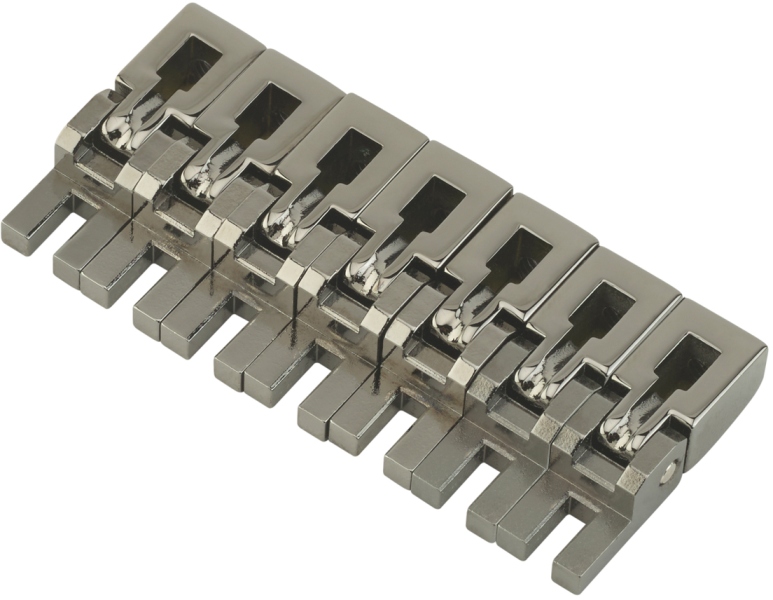 Floyd Rose FRS27BSSBN - Special Series 7-String Bridge Saddles Set - Black Nickel
