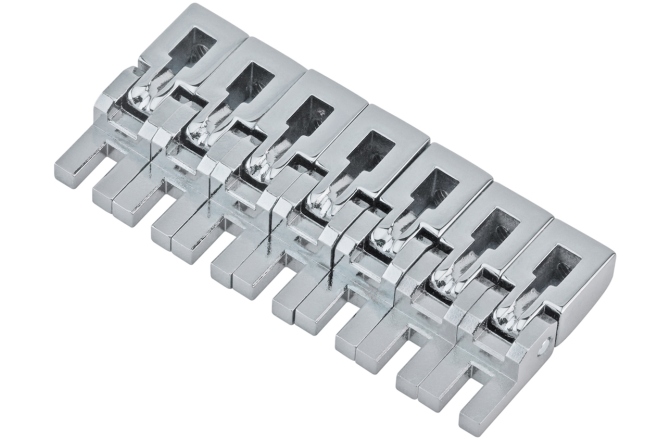 Set saddles Floydrose Floyd Rose  FRS27BSSC - Special Series 7-String Bridge Saddles Set - Chrome