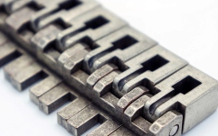 Set saddles Floydrose Floyd Rose  FRS2BSSAS - Special Series Bridge Saddles Set - Antique Silver