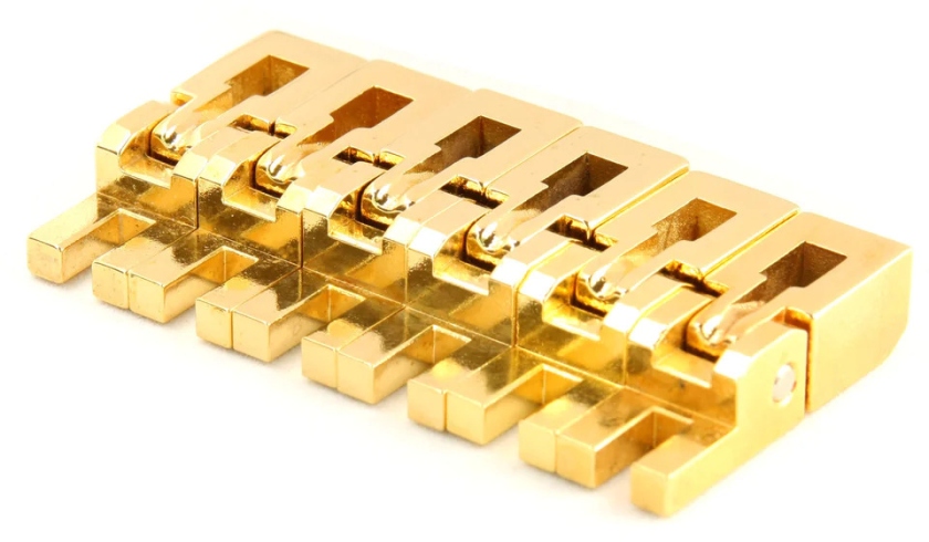 Floyd Rose FRS2BSSG - Special Series Bridge Saddles Set - Gold