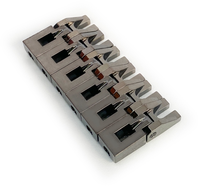 Floyd Rose  FRXBSSBNP - FRX Bridge Saddles Set - Black Nickel