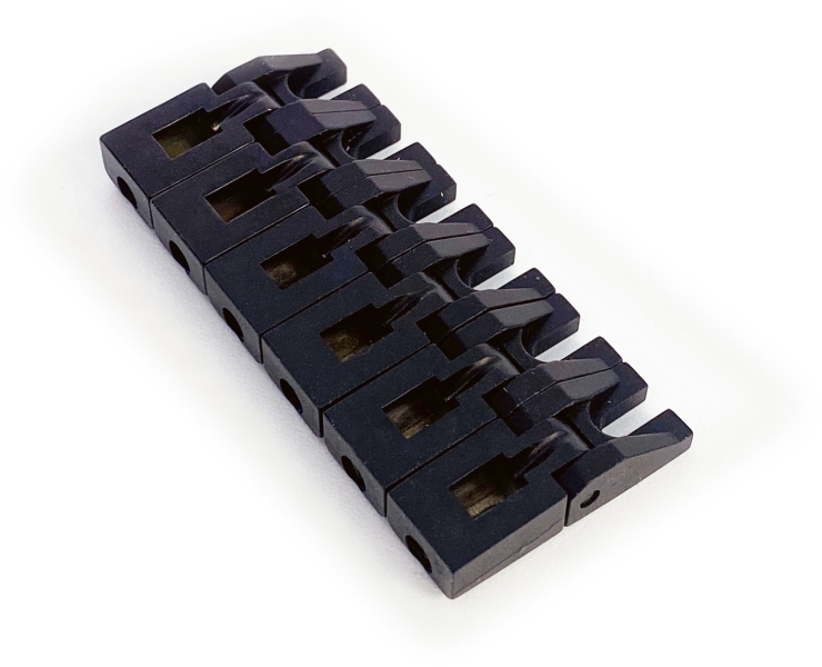 Floyd Rose FRXBSSBP - FRX Bridge Saddles Set - Black
