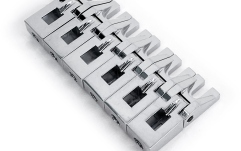Set saddles Floydrose Floyd Rose  FRXBSSCP - FRX Bridge Saddles Set - Chrome