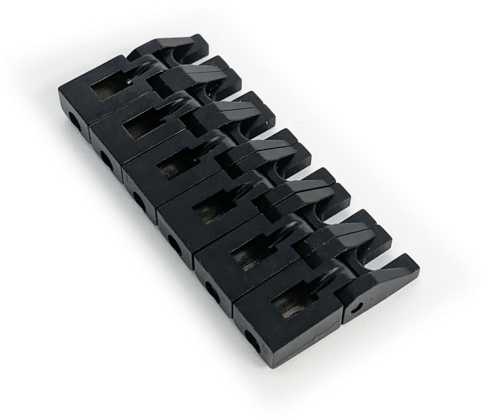 Floyd Rose FRXBSSSBP - FRX Bridge Saddles Set - Satin Black